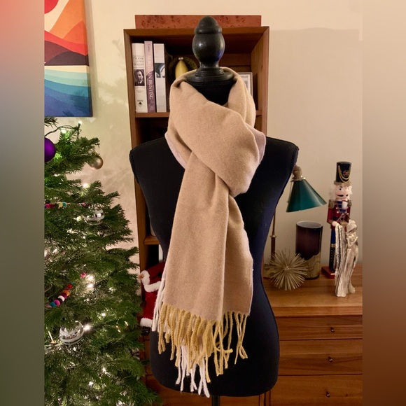 Two-tone Pashmina Scarf Shawl Wrap - Picture 2 of 6